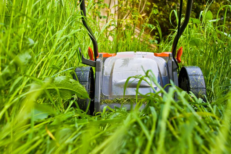 Mowing Equipment in Use